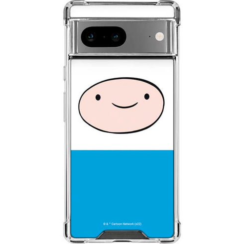 Adult Swim Adventure Time Finn Mertens Google Pixel 8a Clear Case